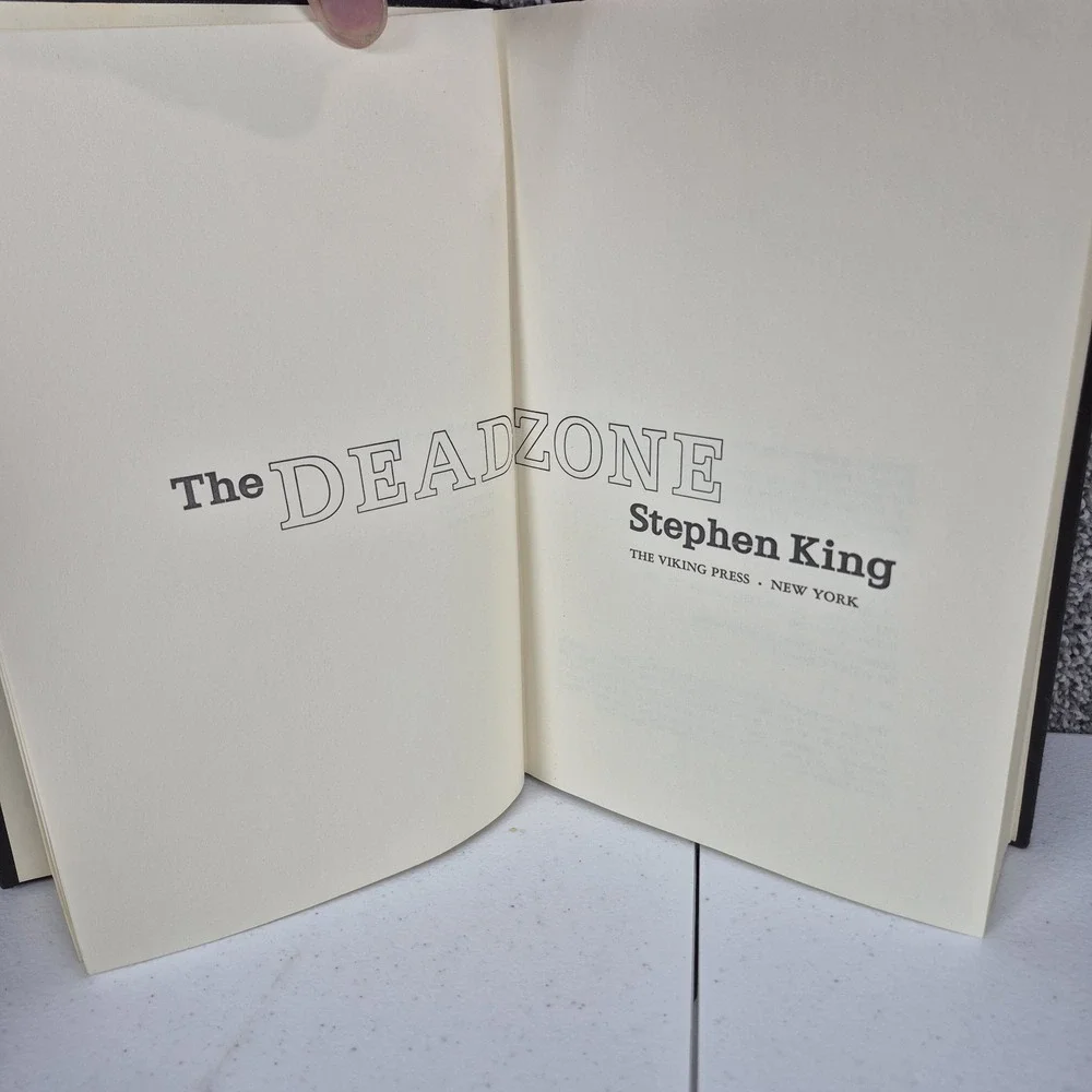 Stephen King The Dead Zone Viking Press 1979 Hardcover‎ Book